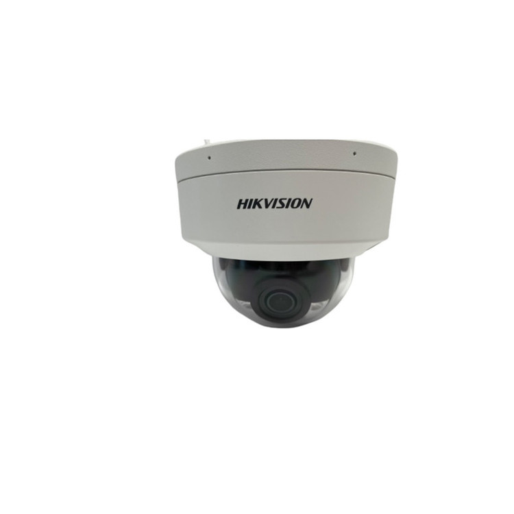 دوربین مداربسته بولت تحت شبکه هایک ویژن مدل DS-2CD1143G2-LIU با حسگر CMOS، کیفیت 4 مگاپیکسل، لنز 2.8 میلیمتری، زاویه دید 106 درجه، قابلیت POE، دید در شب تا 30 متر، ضبط صدا و فناوریهای BLC، WDR و DNR