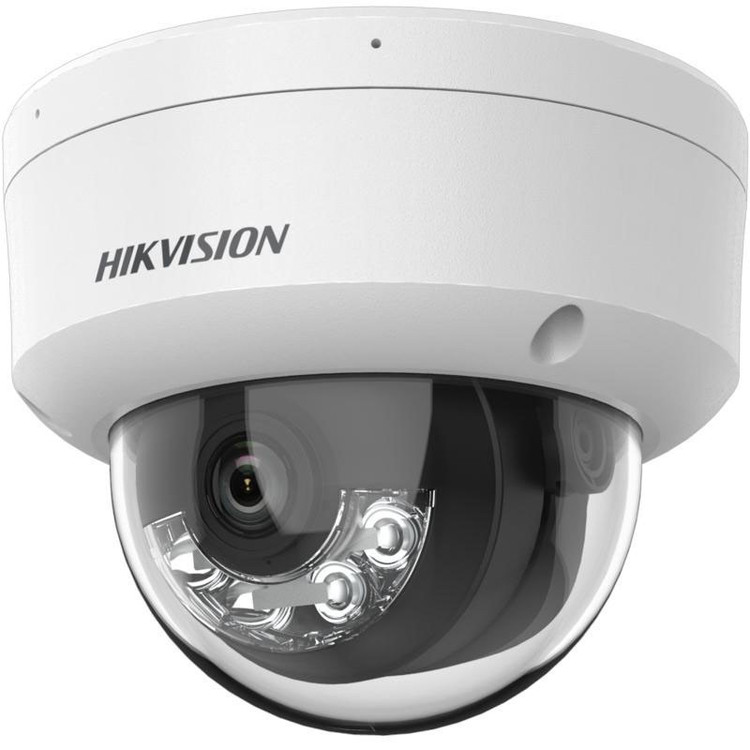 دوربین مداربسته دام تحت شبکه هایک ویژن مدل DS-2CD1123G2-LIU با رزولوشن 2 مگاپیکسل، لنز ثابت 2.8 یا 4 میلیمتر، دید در شب تا 30 متر با نور سفید، میکروفن داخلی، قابلیت بزرگنمایی دیجیتال و ماسک محدوده حریم شخصی