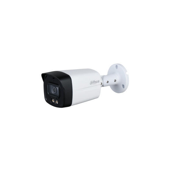 دوربین مداربسته آنالوگ بولت داهوا مدل DH-HAC-HFW1509TLMP-A-LED با رزولوشن 5 مگاپیکسل، دید در شب رنگی 40 متر و قابلیت ضبط صدا