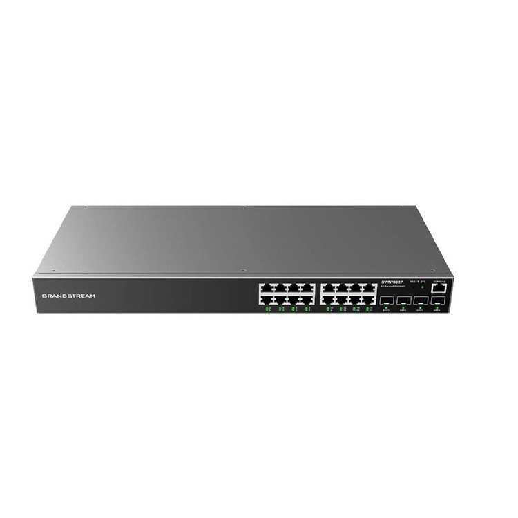 سوئیچ شبکه 16 پورت گرنداستریم مدل GWN7802P
