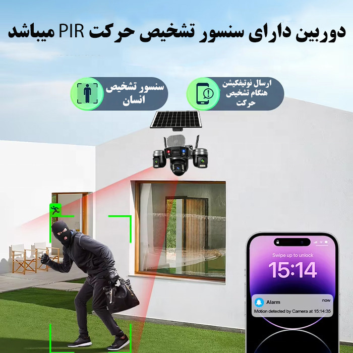 دوربین مداربسته تحت شبکه اوکم مدل TL4A