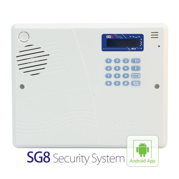 دزدگیر اماکن سایلکس مدل سیمکارتی SG8 - 805 Q
