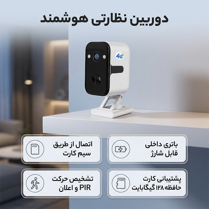 دوربین مداربسته تحت شبکه اوکم مدل T6